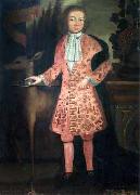 Kuhn Justus Engelhardt Portrait of Charles Carroll Annapolis France oil painting artist